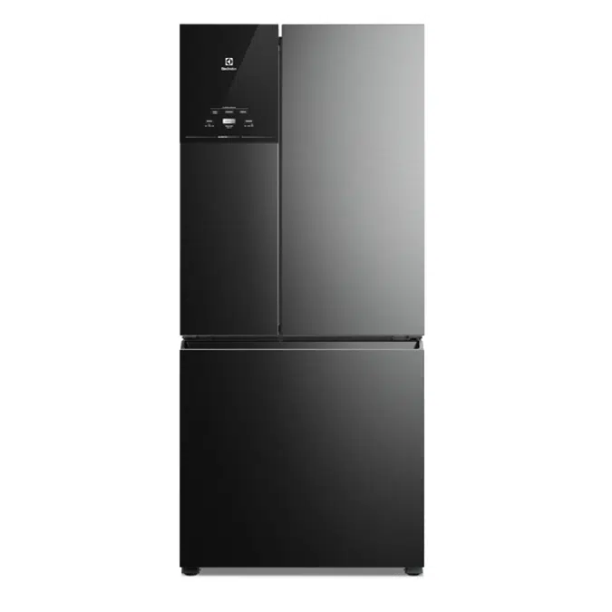 Electrolux Multidoor Efficient Refrigerator with AutoSense 587 L Black Inox Look (IM8B)