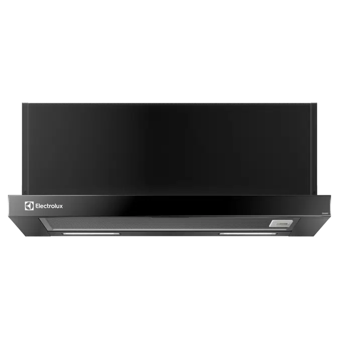 Black Retractable Range Hood 60cm